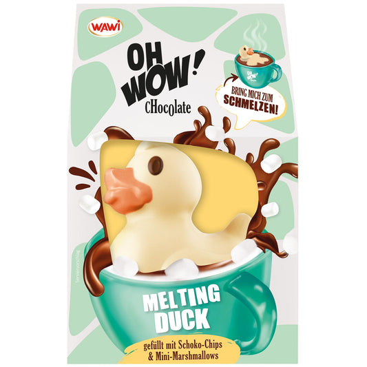 OH WOW! Canard Fondant – Chocolat Blanc & Pépites 75 g
