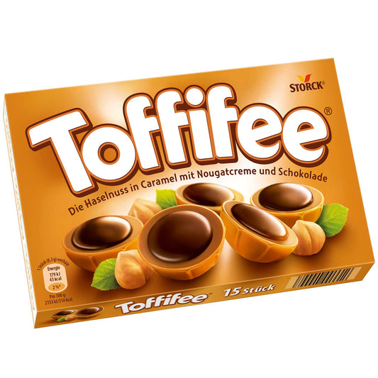 Toffifee – Noisette caramel nougat chocolat – 15 pièces (125 g)